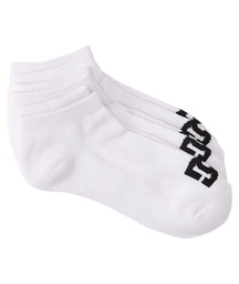 DC Shoes Calcetines Hombres Ankle 3P White